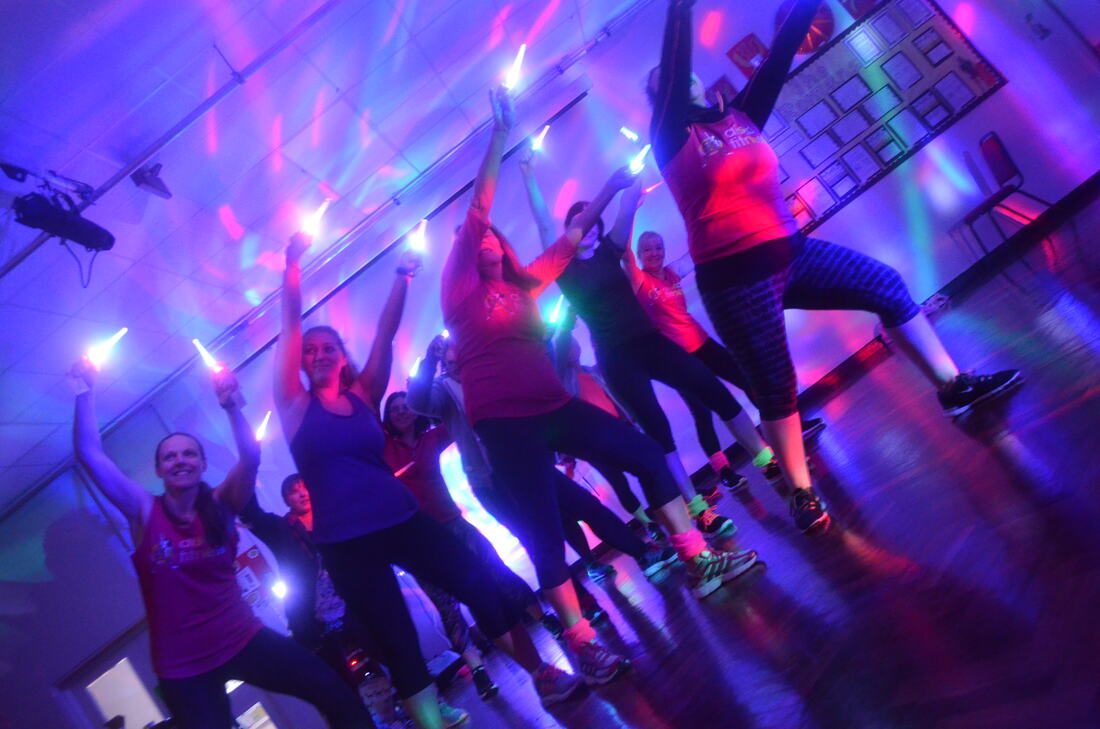 Disco Fitness classes in Castle bromwich with Rebecca Burn calories with Disco Fitness classes clubbercise